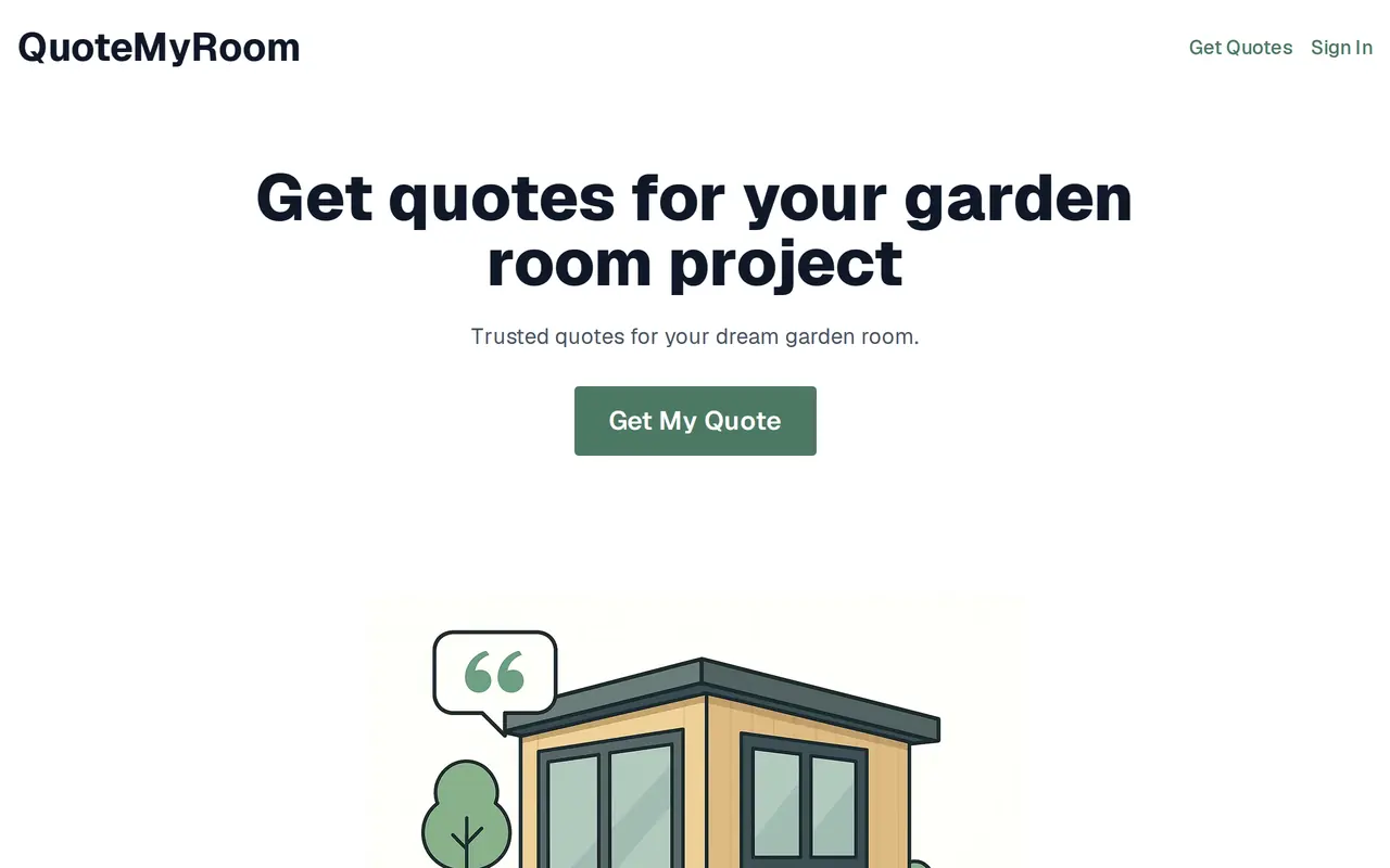 QuoteMyRoom screenshot