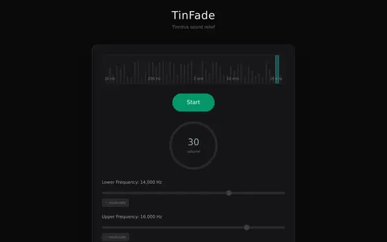 TinFade screenshot